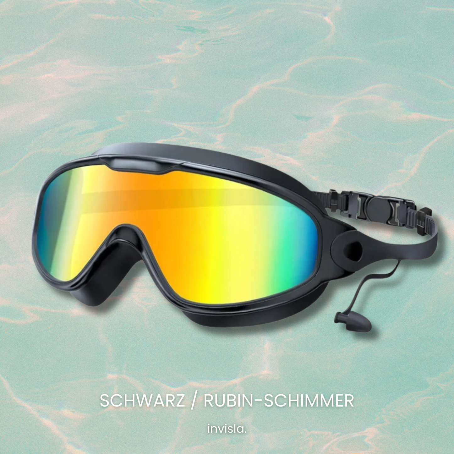 UV-AquaVision™ Schwimmbrille mit Saugpassform