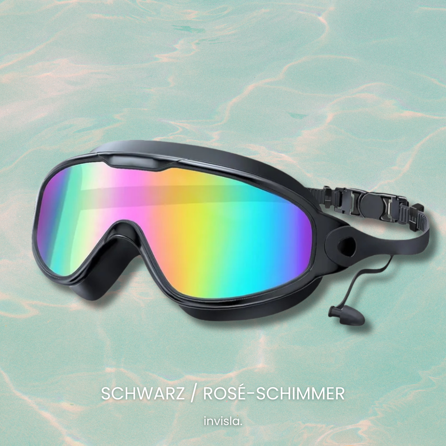 UV-AquaVision™ Schwimmbrille mit Saugpassform