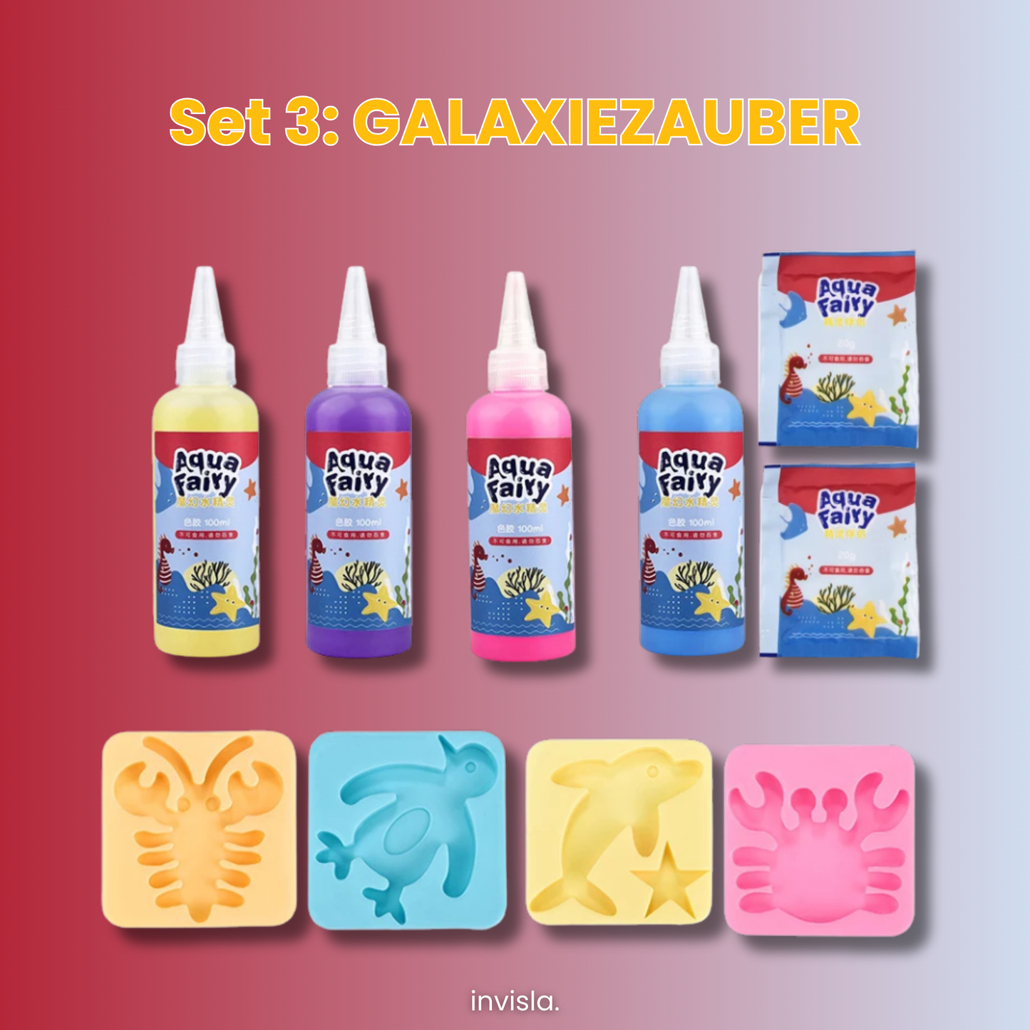 Magic Squishies™ Kreative Wasser-Gel-Figuren