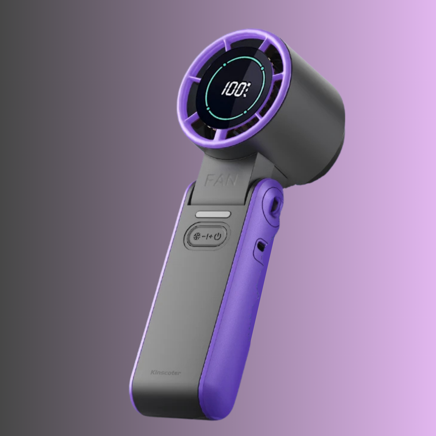 FrostedVenti™ Faltbarer Handventilator mit Eisplatte