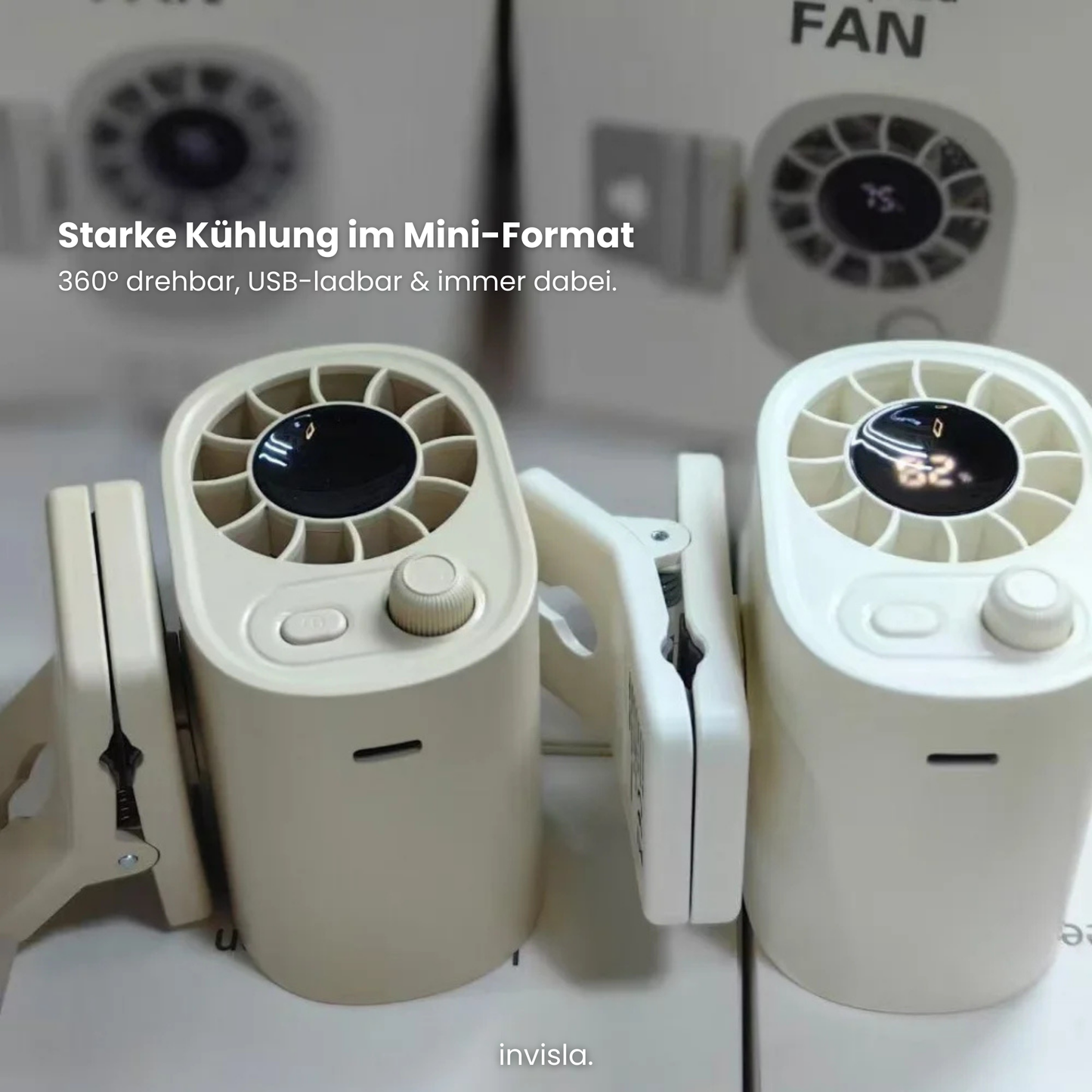 Windio™ Tragbarer Clip-On-Ventilator