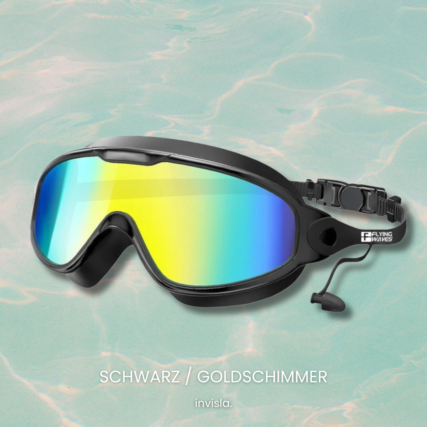 UV-AquaVision™ Schwimmbrille mit Saugpassform