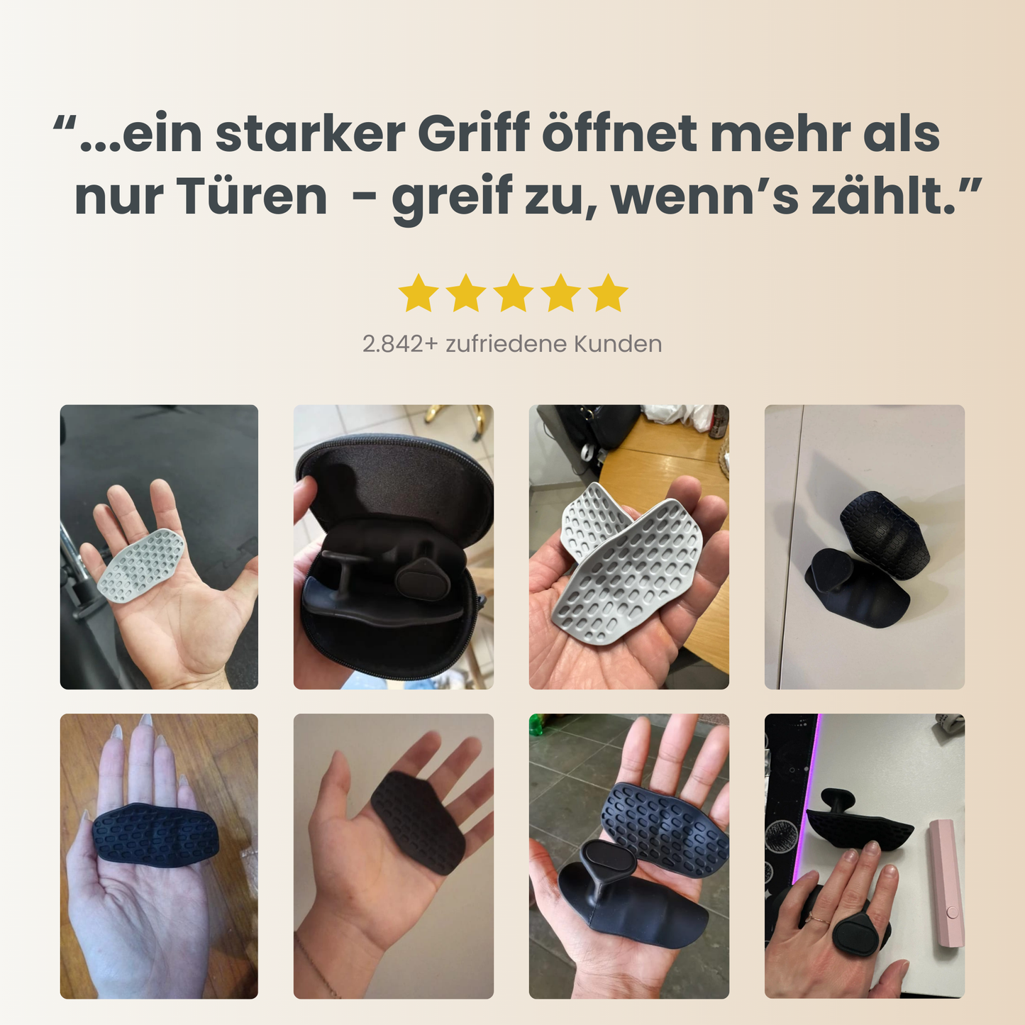 IronGrip Pro™ Rutschfeste Trainingsgriffe