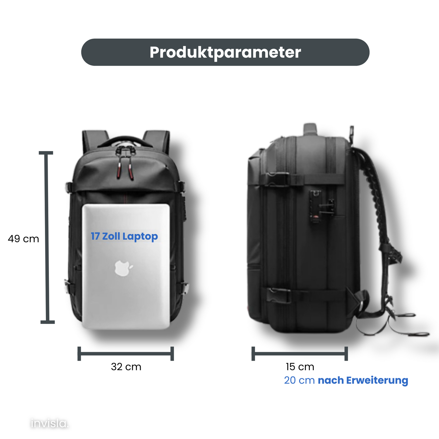 JetPack Pro™ Vakuum-Reiserucksack