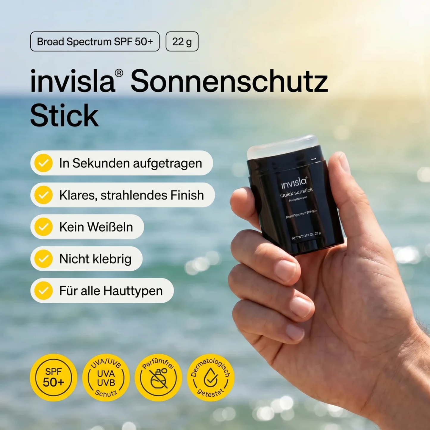 ZENITH Sonnenschutz Stick SPF 50+