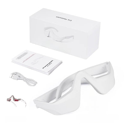 LUMERA EYE Rotlicht & EMS Brille gegen Tränensäcke