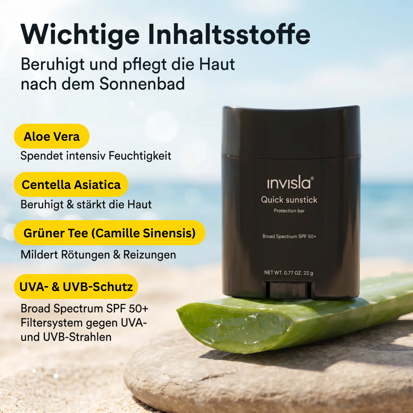 ZENITH Sonnenschutz Stick SPF 50+