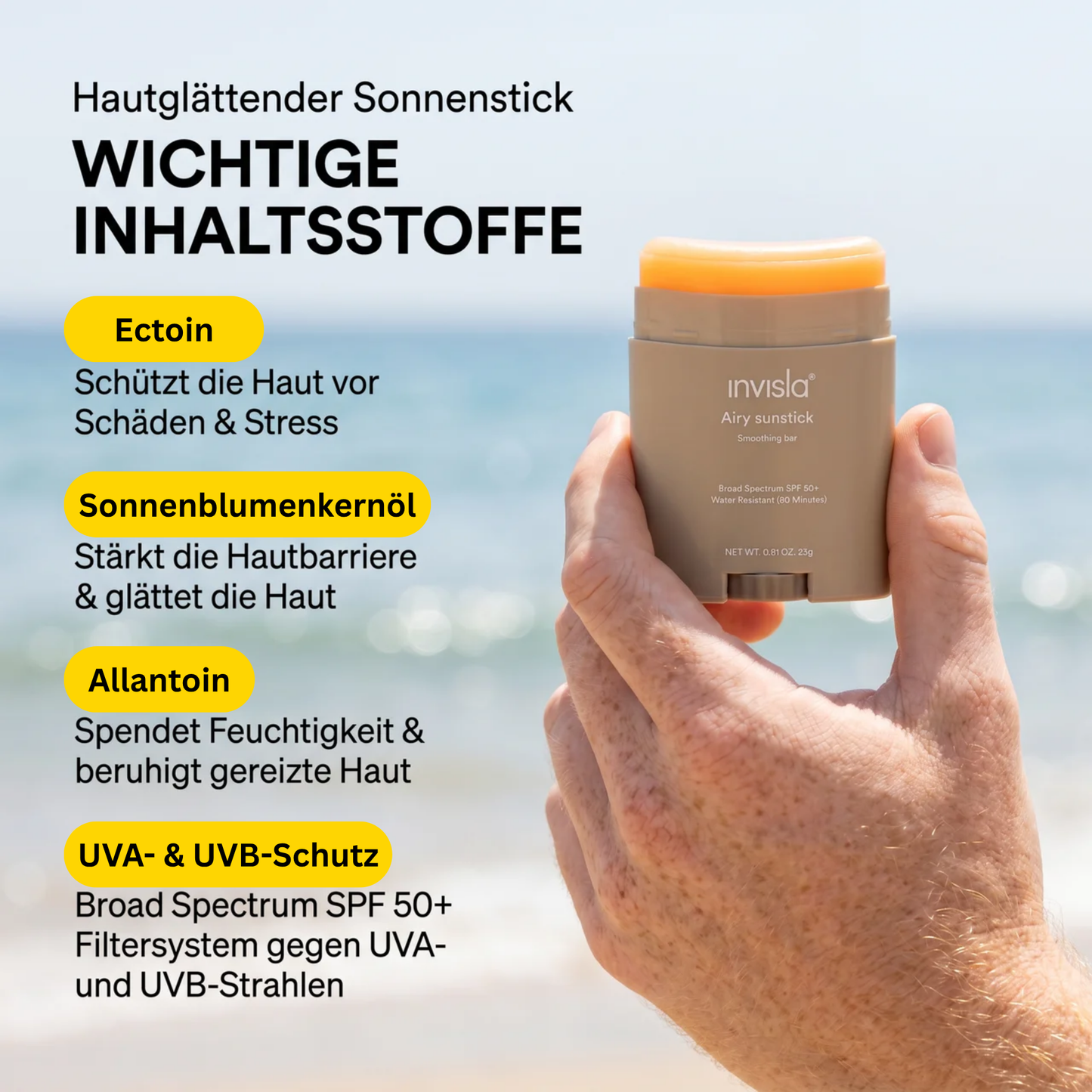 ZENITH Sonnenschutz Stick SPF 50+