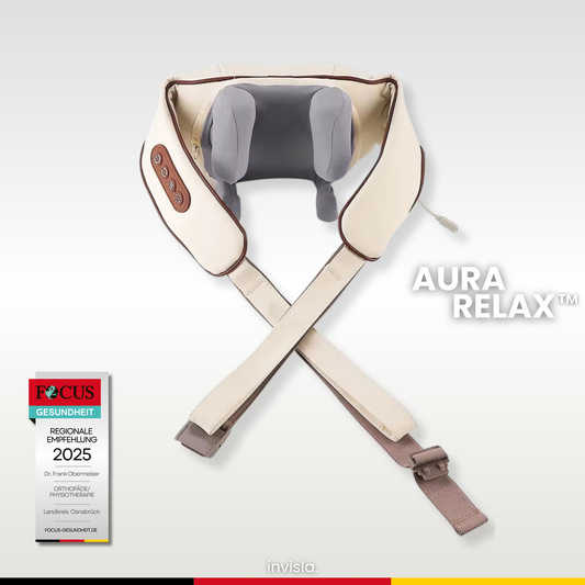 AuraRelax™ Kabelloses Nacken- und Schultermassagegerät