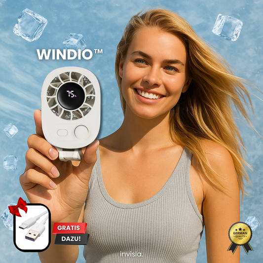 Windio™ Tragbarer Clip-On-Ventilator