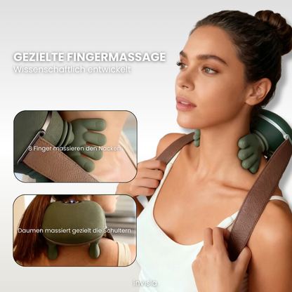MiniHands™ Nacken-Schulter-Massagegerät mit Wärmefunktion