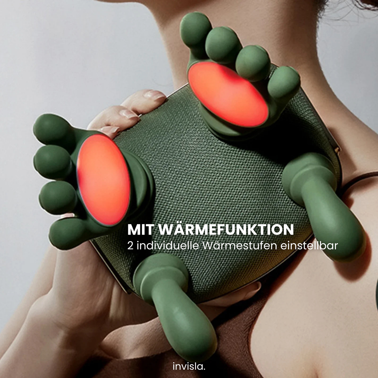 MiniHands™ Nacken-Schulter-Massagegerät mit Wärmefunktion