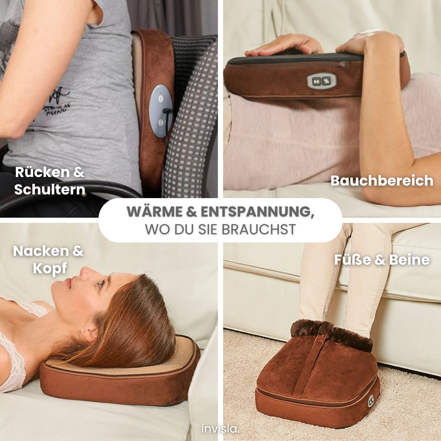 CozyHeat™ Beheizte Massagehausschuhe