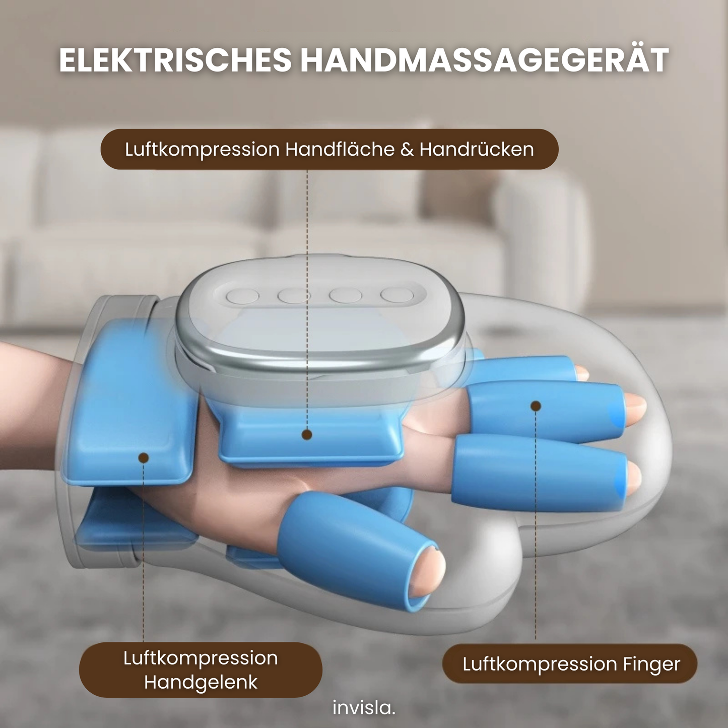 HandEase™ Handmassagegerät mit Wärmefunktion