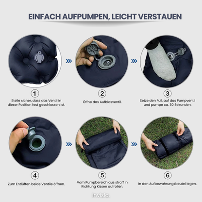 AdventurePad XXL™ Doppelte aufblasbare Isomatte