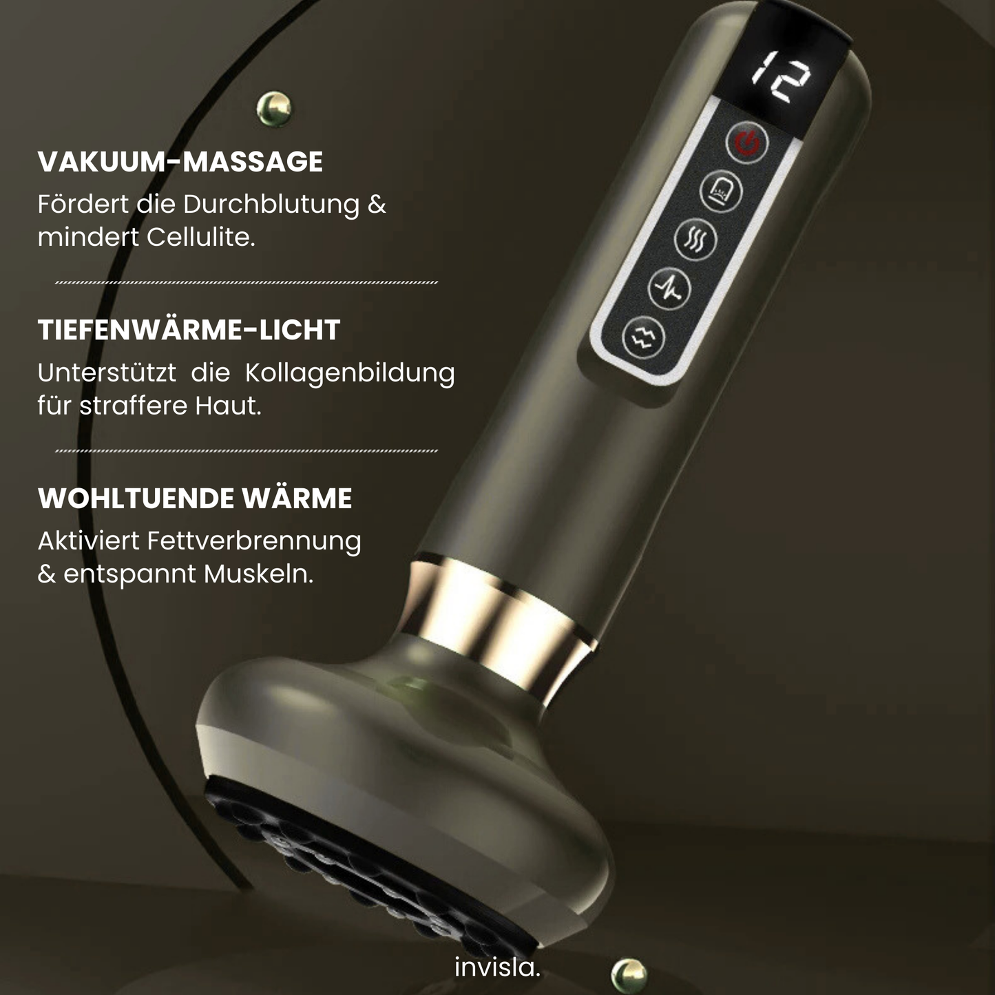 CelluGlow Pro™ Anti-Cellulite Massagegerät mit Wärme & Vakuum