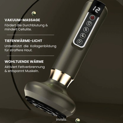 CelluGlow Pro™ Anti-Cellulite Massagegerät mit Wärme & Vakuum