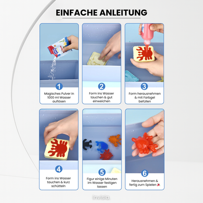 Magic Squishies™ Kreative Wasser-Gel-Figuren