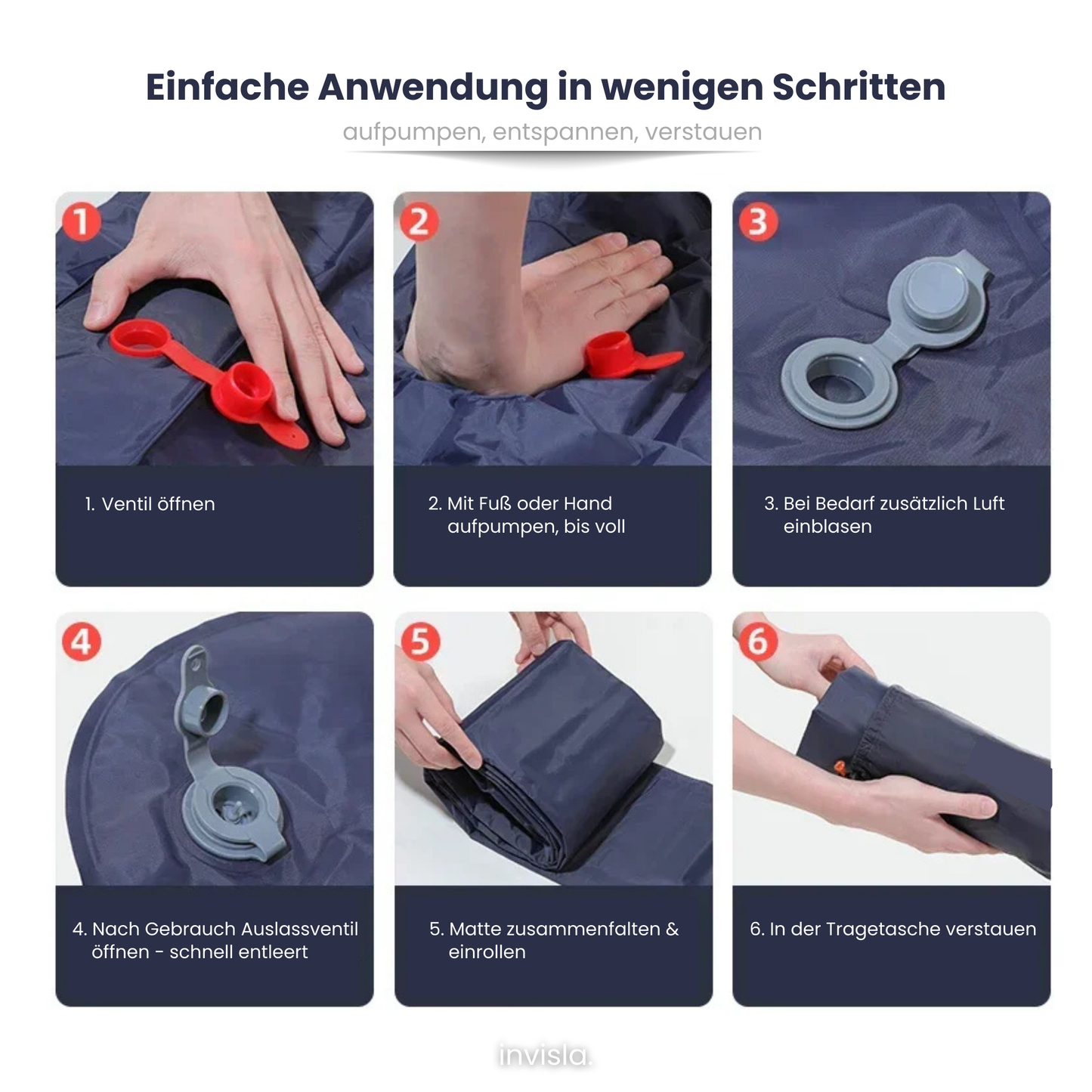 AdventurePad™ Aufblasbare Campingmatte
