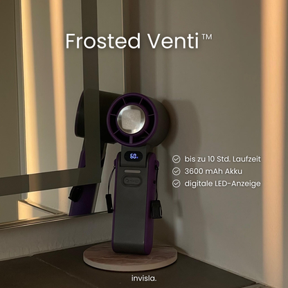 FrostedVenti™ Faltbarer Handventilator mit Eisplatte