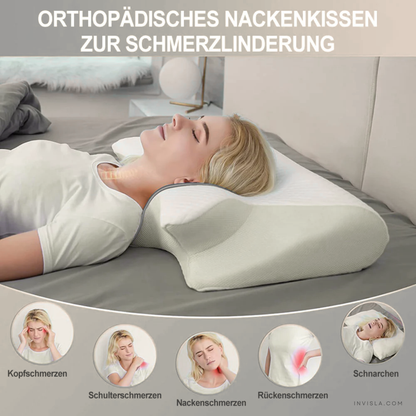 ErgoDream™ Orthopädisches Kopf- & Nackenkissen