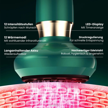 CelluGlow Pro™ Anti-Cellulite Massagegerät mit Wärme & Vakuum