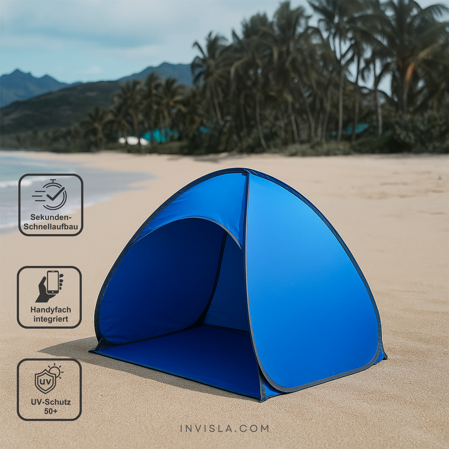 SunEase™ Mini-Sonnenschutz-Strandmuschel