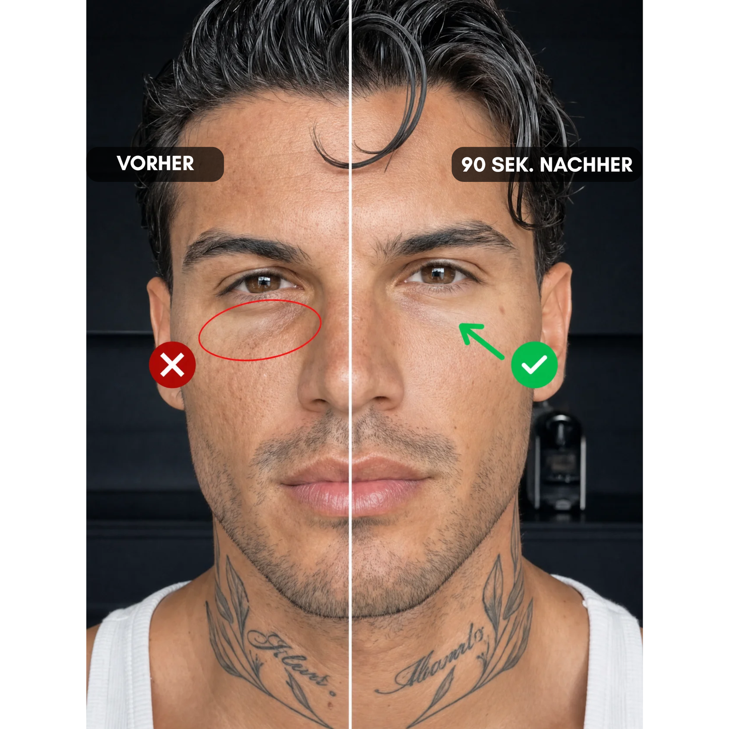 LOOK ALIVE Anti-Augenringe Roller