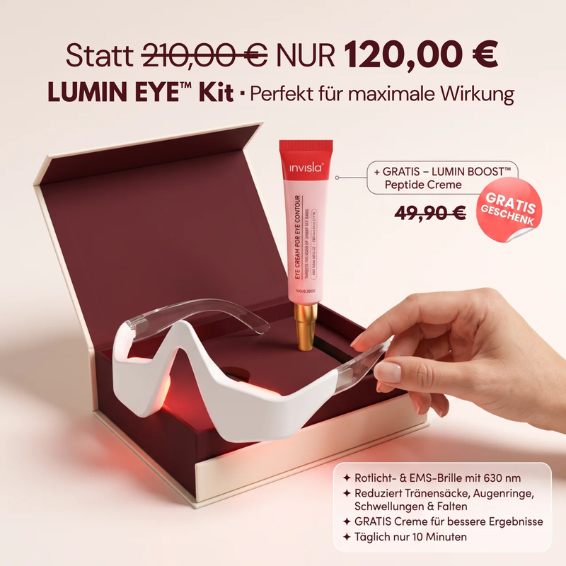 LUMIN EYE™ Rotlicht & EMS Brille