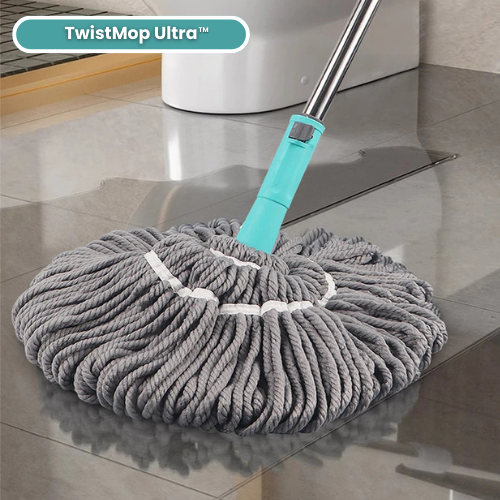 TwistMop Ultra™ 360° selbst-wringender Teleskopwischmop