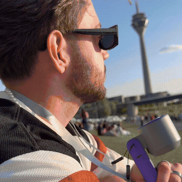 FrostedVenti™ Faltbarer Handventilator mit Eisplatte