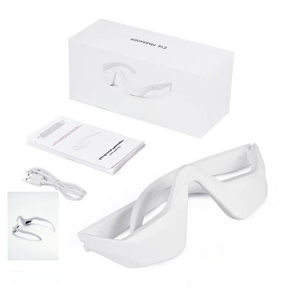 LUMERA EYE Rotlicht & EMS Brille gegen Tränensäcke