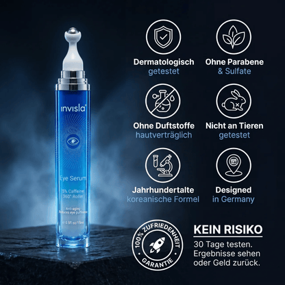 LOOK ALIVE Anti-Augenringe Roller - invisla
