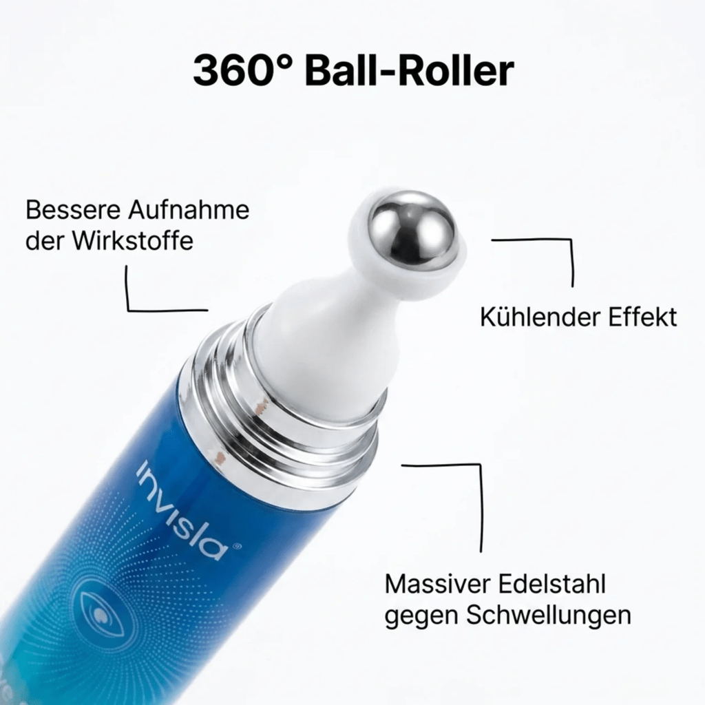 LOOK ALIVE Anti - Augenringe Roller - invisla