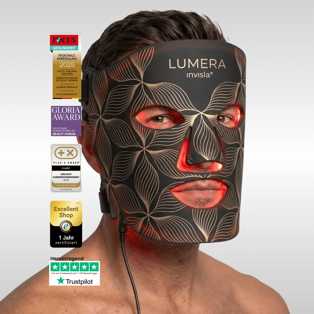 LUMERA 2. Gen. LED Infrarotlicht Maske - invisla