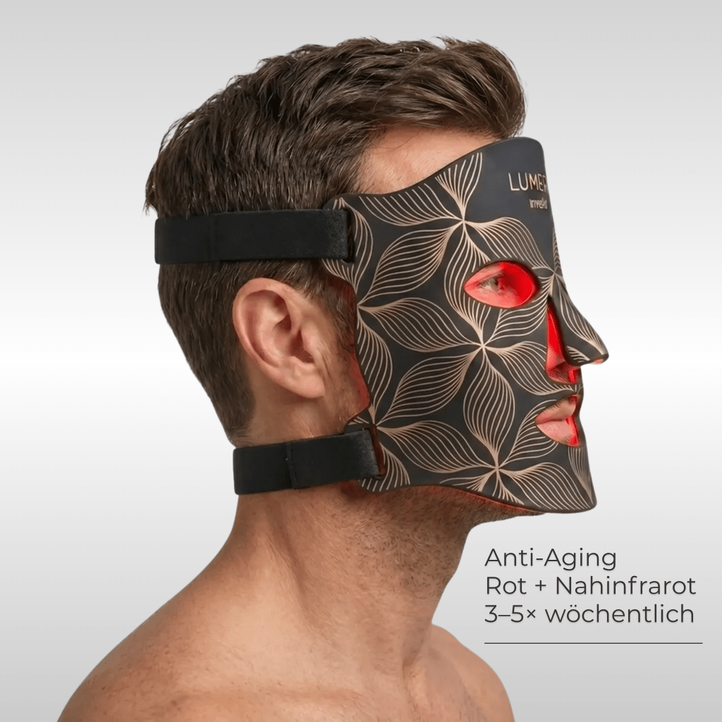 LUMERA 2. Gen. LED Infrarotlicht Maske - invisla
