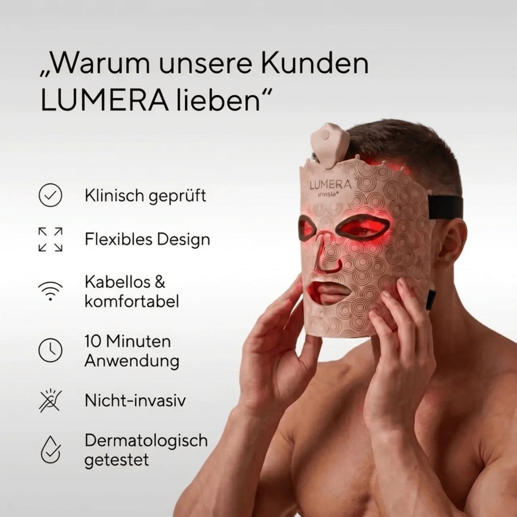 LUMERA LED Gesichtsmaske - invisla