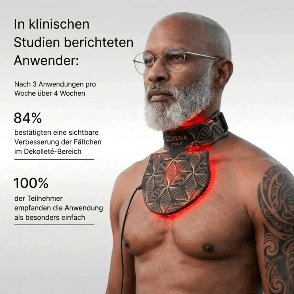 LUMERA LED Hals & Dekolleté Maske - invisla