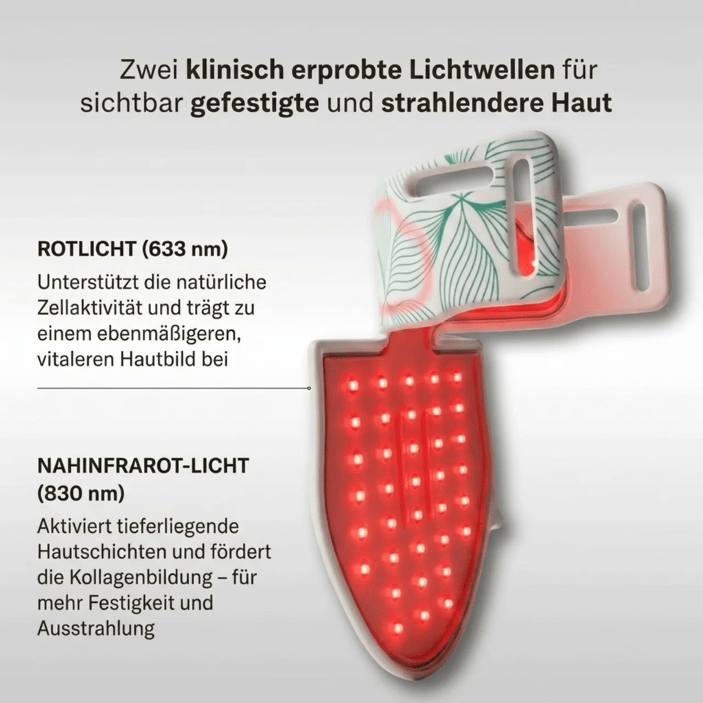 LUMERA LED Hals & Dekolleté Maske - invisla