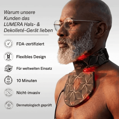 LUMERA LED Hals & Dekolleté Maske - invisla